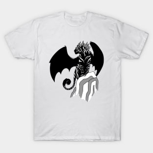 Winged Night Panther Tiger T-Shirt